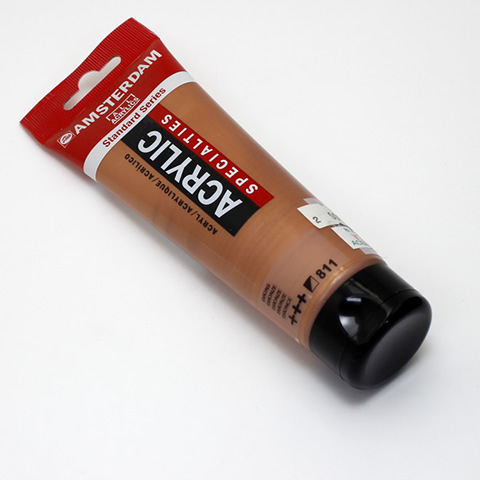 アムステルダムアクリリックカラー120ml 811ブロンズ