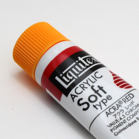 リキテックス ソフト 007 キナクリドンレッド(旧アクラレッド) (6号,20ml)