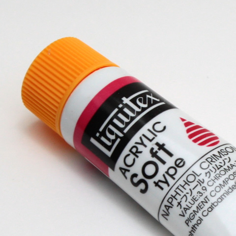 リキテックス ソフト 010 ナフソールクリムソン (6号,20ml)