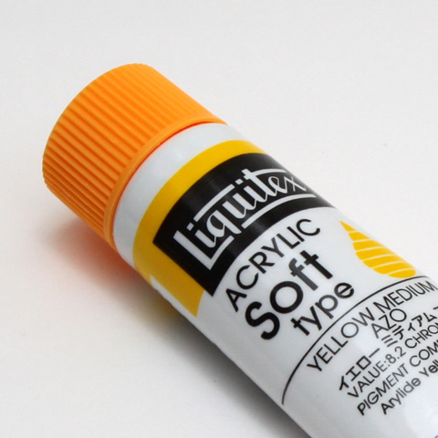リキテックス ソフト 020 イエローミディアムアゾ (6号,20ml)