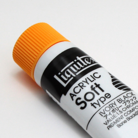 リキテックス ソフト 056 アイボリーブラック (6号,20ml)