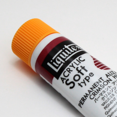 リキテックス ソフト 072 パーマネントアリザリンクリムソンヒュー (6号,20ml)