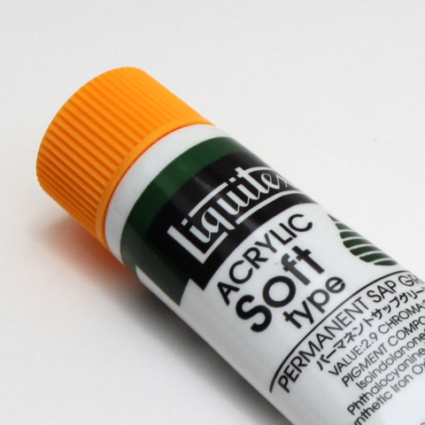 リキテックス ソフト 077 パーマネントサップグリーン (6号,20ml)