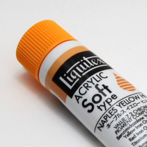 リキテックス ソフト 086 ネープルスイエローヒュー (6号,20ml)