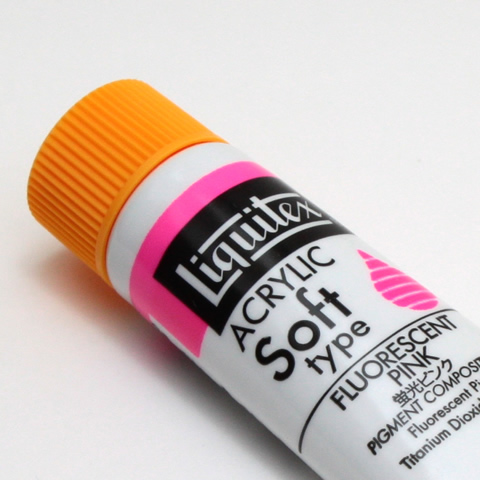 リキテックス ソフト 091 蛍光ピンク (6号,20ml)