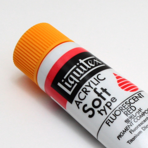 リキテックス ソフト 092 蛍光レッド (6号,20ml)
