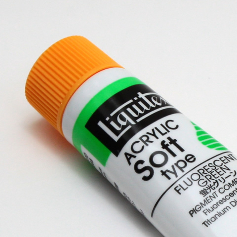 リキテックス ソフト 095 蛍光グリーン (6号,20ml)