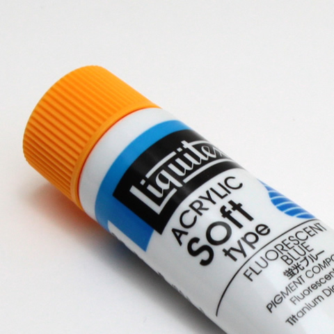 リキテックス ソフト 096 蛍光ブルー (6号,20ml)