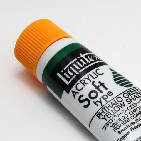 リキテックス ソフト 134 フタログリーンイエローシェード (6号,20ml)