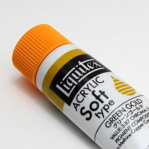 リキテックス ソフト 155 グリーンゴールド (6号,20ml)
