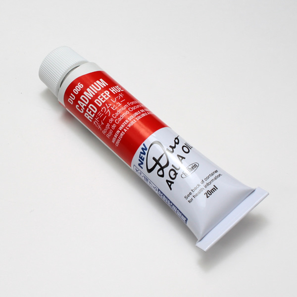 ホルベイン水可溶性油絵具DUO 006 カドミウムレッドディープヒュー (6号)