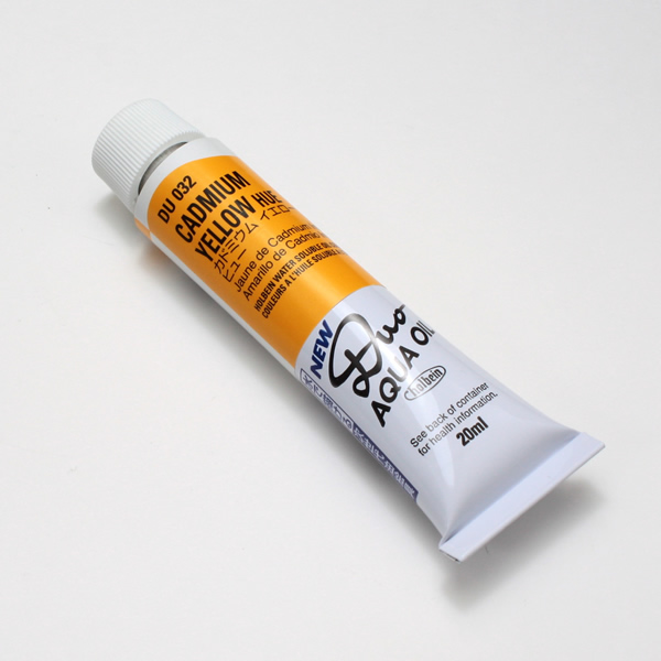 ホルベイン水可溶性油絵具DUO 032 カドミウムイエローヒュー (6号)