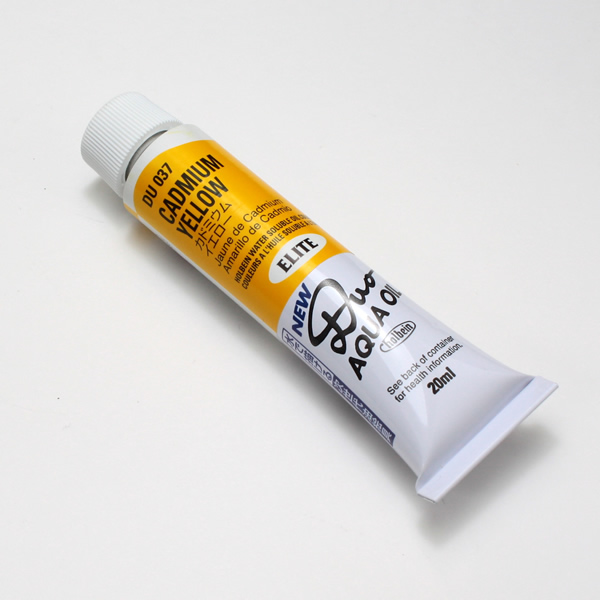 ホルベイン水可溶性油絵具DUO 037 カドミウムイエロー (6号)