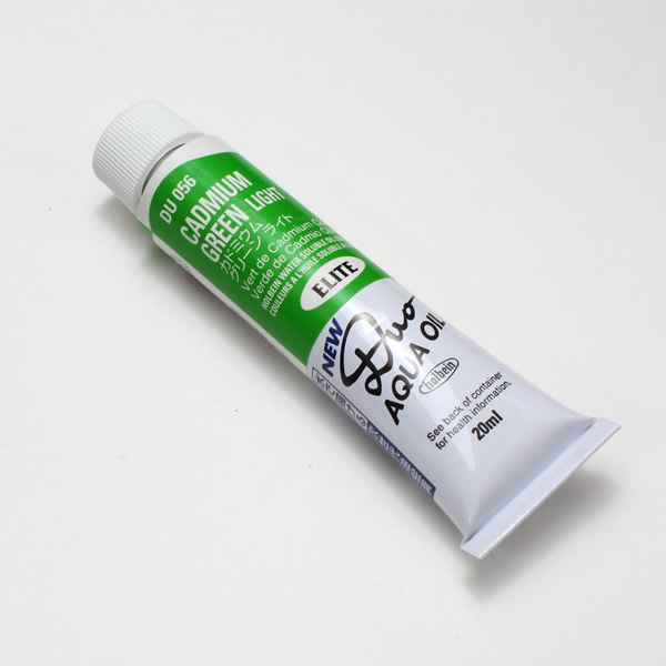 ホルベイン水可溶性油絵具DUO 056 カドミウムグリーンライト (6号)