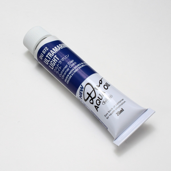 ホルベイン水可溶性油絵具DUO 072 ウルトラマリンライト (6号)