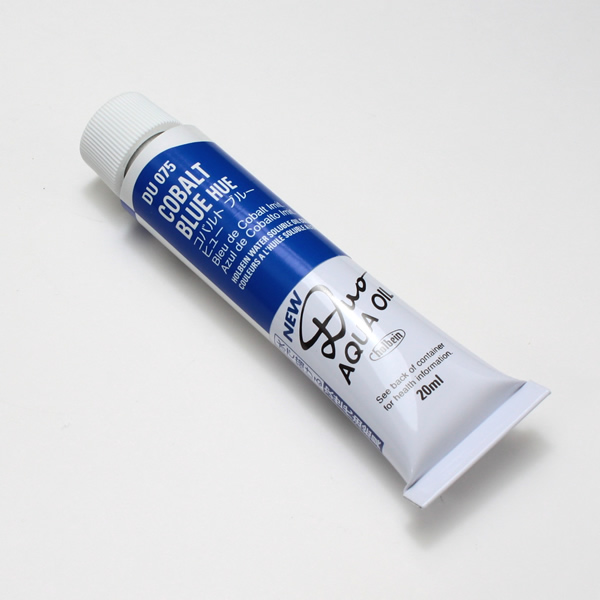 ホルベイン水可溶性油絵具DUO 075 コバルトブルーヒュー (6号)
