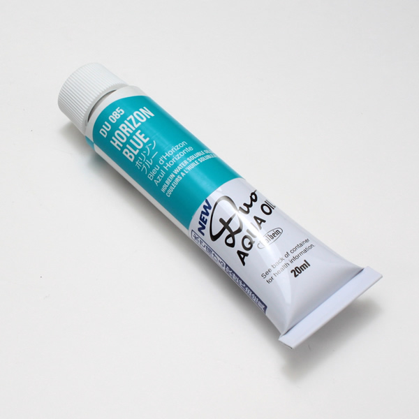 ホルベイン水可溶性油絵具DUO 085 ホリゾンブルー (6号)