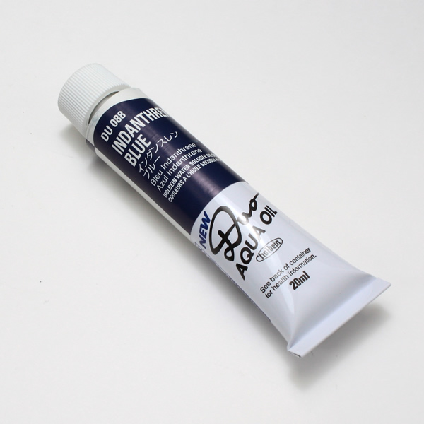 ホルベイン水可溶性油絵具DUO 088 インダンスレンブルー (6号)