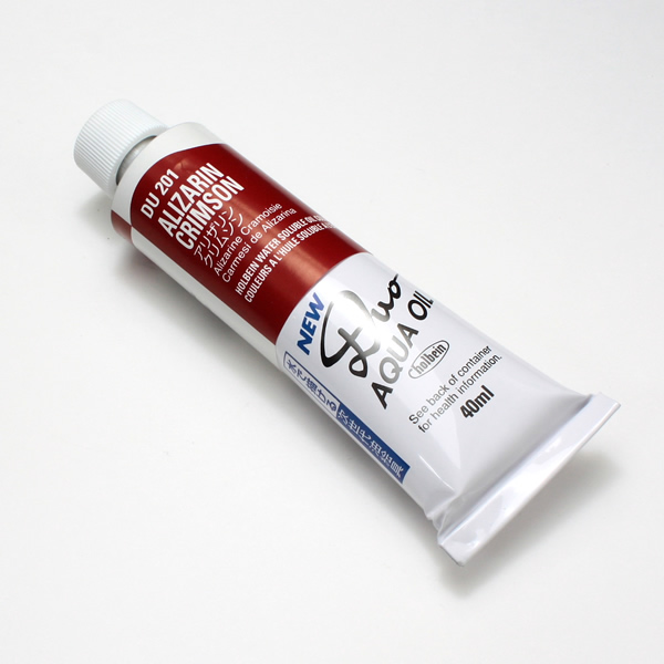 ホルベイン水可溶性油絵具DUO 201 アリザリンクリムソン (9号)