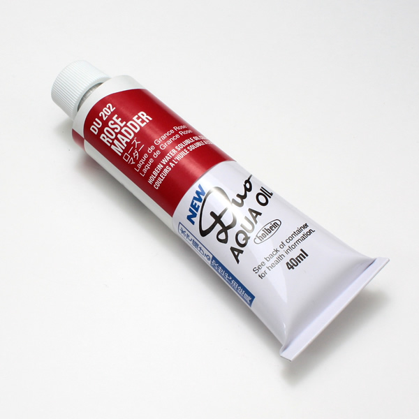 ホルベイン水可溶性油絵具DUO 202 ローズマダー (9号)
