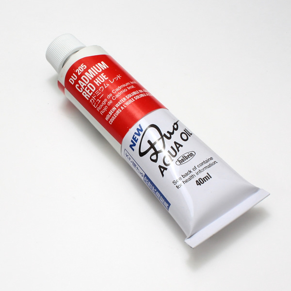 ホルベイン水可溶性油絵具DUO 205 カドミウムレッドヒュー (9号)
