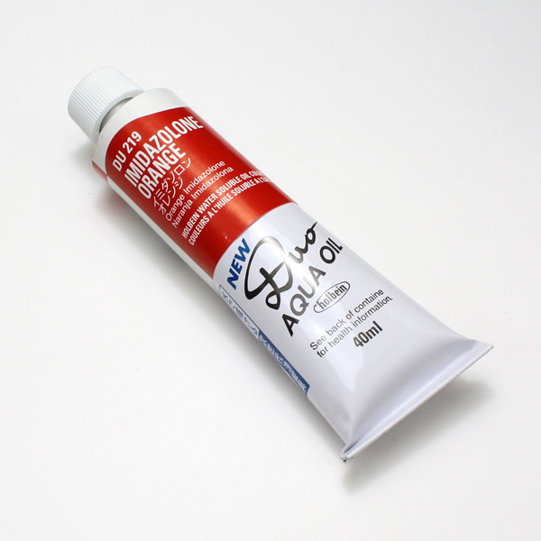 ホルベイン水可溶性油絵具DUO 219 イミダゾロンオレンジ (9号)