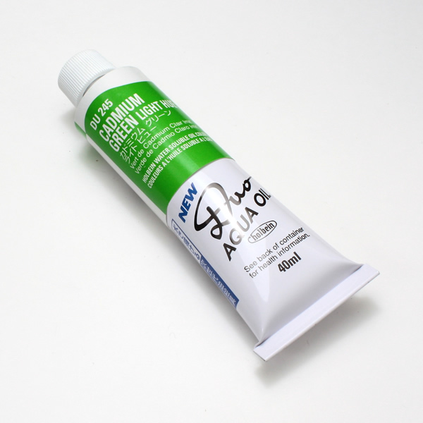 ホルベイン水可溶性油絵具DUO 245 カドミウムグリーンライトヒュー (9号)