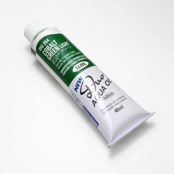 ホルベイン水可溶性油絵具DUO 254 コバルトグリーンライト (9号)
