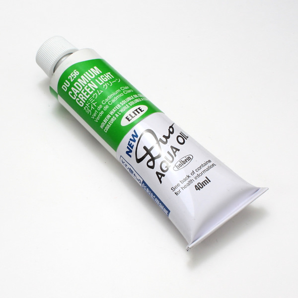 ホルベイン水可溶性油絵具DUO 256 カドミウムグリーンライト (9号)