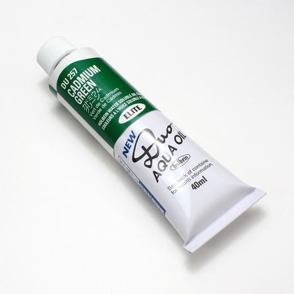 ホルベイン水可溶性油絵具DUO 257 カドミウムグリーン (9号)