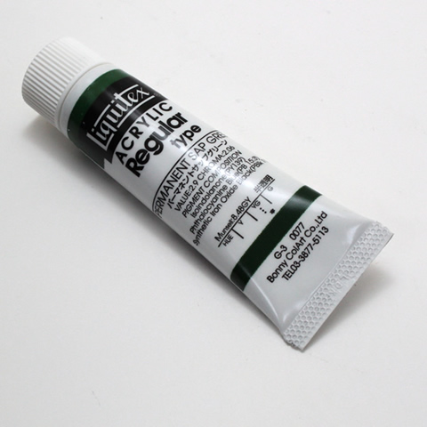 リキテックス レギュラー 077 パーマネントサップグリーン (6号,20ml)