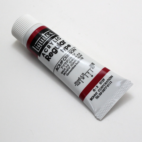 リキテックス レギュラー 129 キナクリドンクリムソン(旧アクラクリムソン) (6号,20ml)