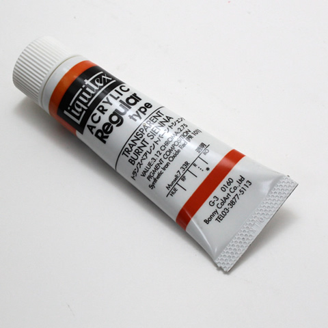 リキテックス レギュラー 160 トランスペアレントバーントシェンナ (6号,20ml)