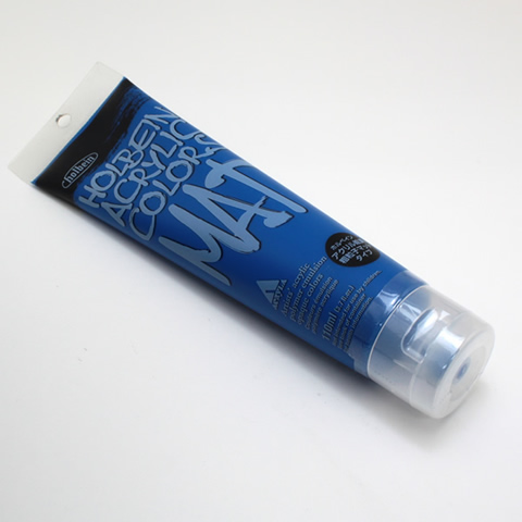 ホルベイン アクリル絵具 マットタイプ M032 コバルトブルーヒュー (120ml)