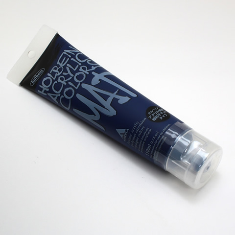 ホルベイン アクリル絵具 マットタイプ M035 プルシャンブルーヒュー (120ml)