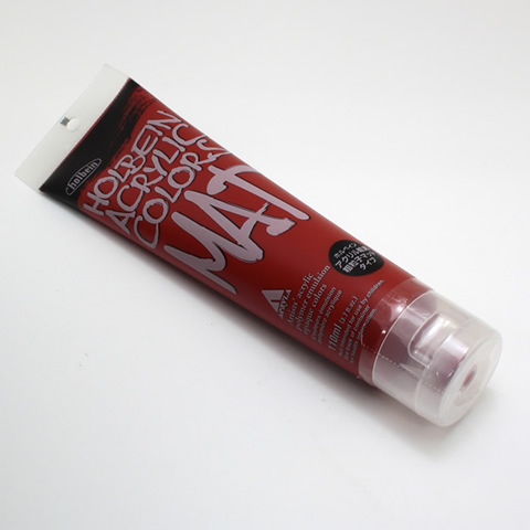 ホルベイン アクリル絵具 マットタイプ M051 レッドオーカー (120ml)