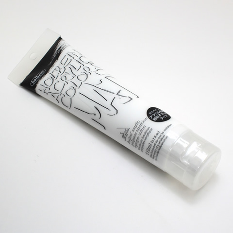 ホルベイン アクリル絵具 マットタイプ M062 ホワイト (120ml)