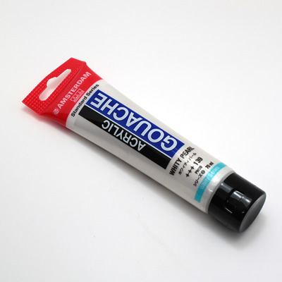 アムステルダムアクリリックガッシュ70ml 139 ホワイティ パール
