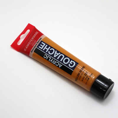 アムステルダムアクリリックガッシュ70ml 227 イエローオーカー
