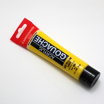 アムステルダムアクリリックガッシュ70ml 268 アゾイエローライト
