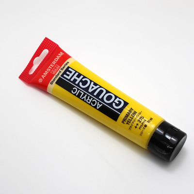 アムステルダムアクリリックガッシュ70ml 275 プライマリーイエロー