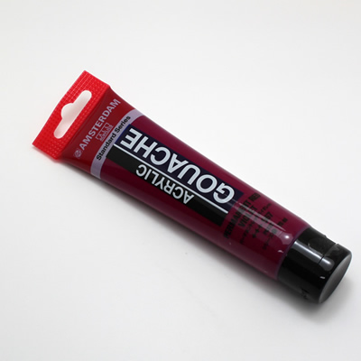 アムステルダムアクリリックガッシュ70ml 567 パーマネントレッドバイオレット