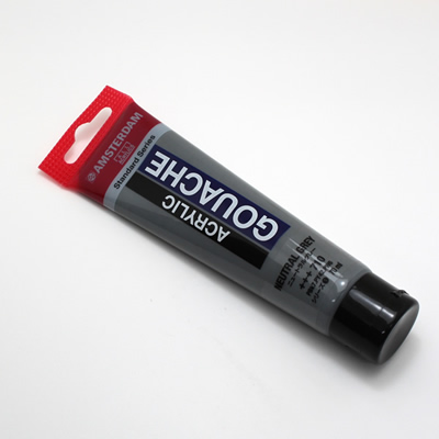 アムステルダムアクリリックガッシュ70ml 710 ニュートラルグレーNo.2