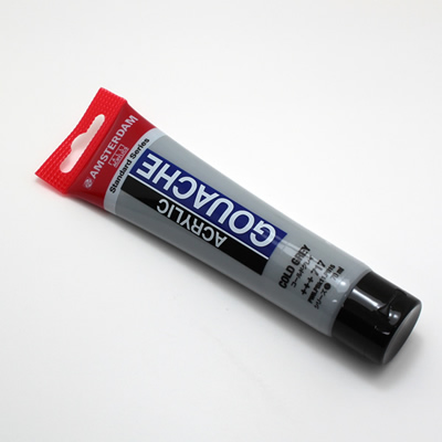 アムステルダムアクリリックガッシュ70ml 717 コールドグレー