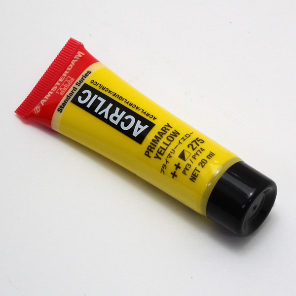 アムステルダムアクリリックカラー20ml 275 プライマリーイエロー