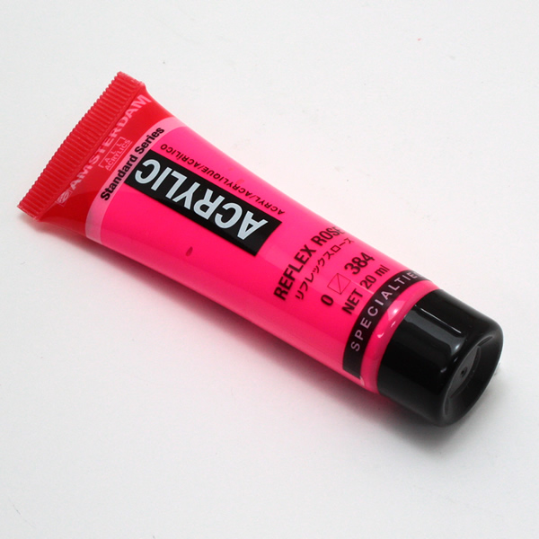 アムステルダムアクリリックカラー20ml 384 リフレックスローズ