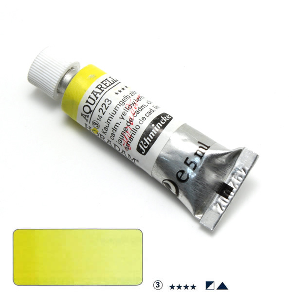 ホラダム水彩絵具 223 カドミウムイエローレモン (5ml)