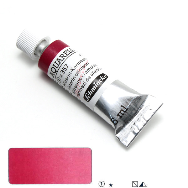 ホラダム水彩絵具 357 アリザリンクリムソン (5ml)