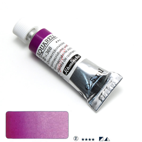 ホラダム水彩絵具 368 キナクリドンバイオレット (5ml)