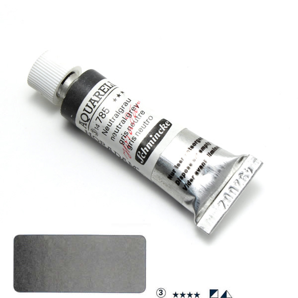 ホラダム水彩絵具 785 ニュートラルグレー (5ml)
